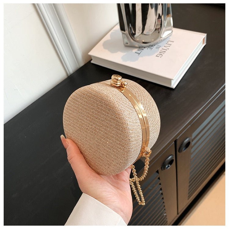 Rhinestone - encrusted Chain Messenger Bag - ZMNS202620502BY