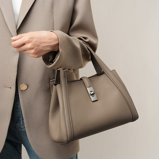 Korean - style Large - capacity Leather Handbag - ZMNS204550702BY