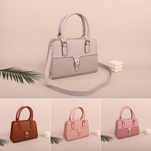 Suede Women Handbag - SUDA - WHT - GF - ZAM