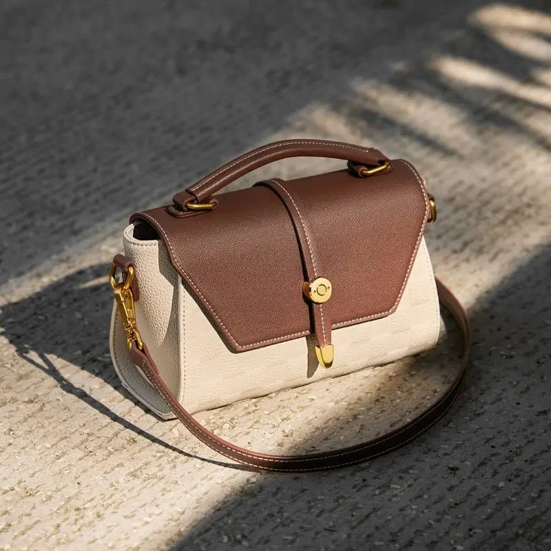 Light Luxury Premium Handbag With Genuine Leather - ZMNS216631801AZ