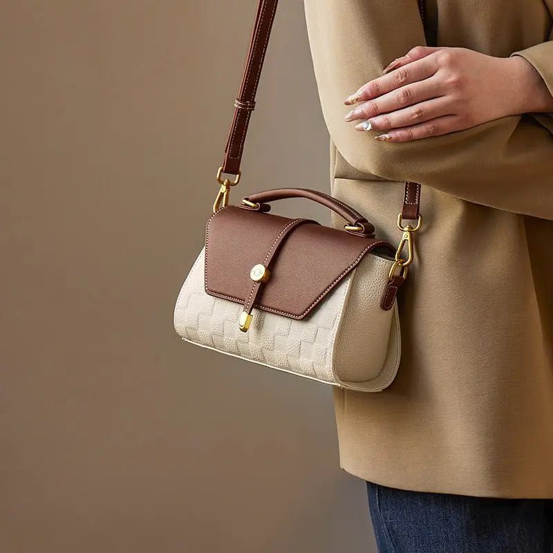Light Luxury Premium Handbag With Genuine Leather - ZMNS216631801AZ