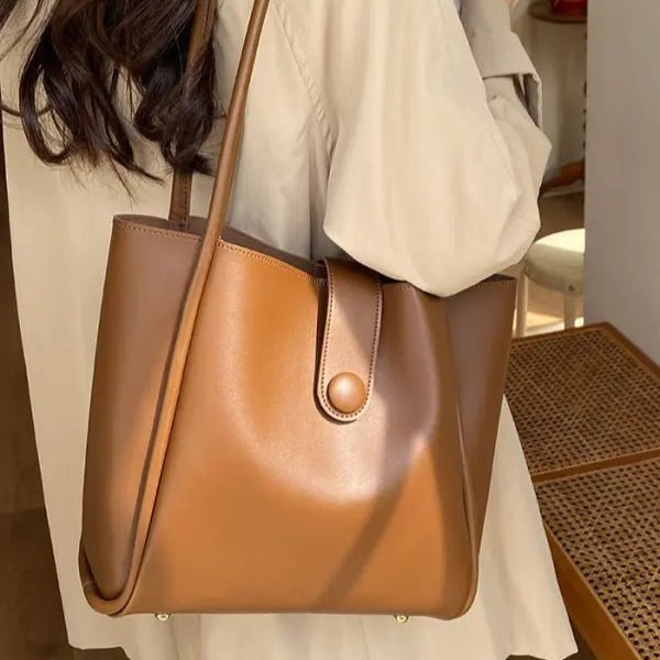 Retro High - grade Fashion Work Commuter Tote - ZMNS203452201AZ