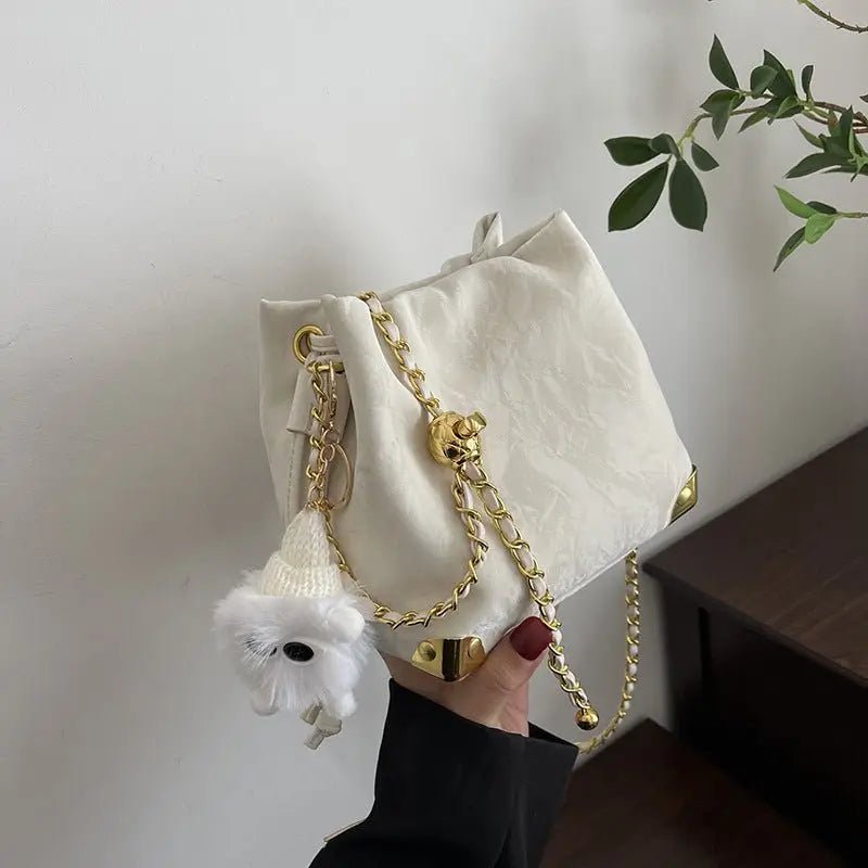 Women's Bag With Pendant Versatile Crossbody - ZMYD209312902BY