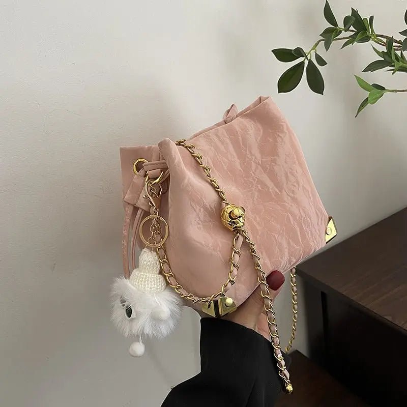 Women's Bag With Pendant Versatile Crossbody - ZMYD209312904DW