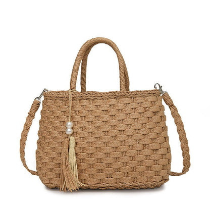 Women's Fashion Personality Hand - Carrying Woven Bag - ZMNS207620901AZ