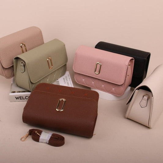 Flap Shoulder Bag - FLPB - BWN - GF - ZAM
